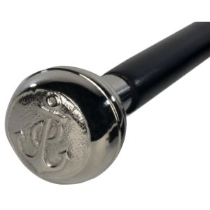 Nickel Finish Anchor Swagger Cane/Walking Stick 91cm