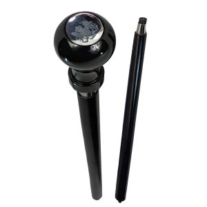 Heraldic Royal Coat of Arm Logo Swagger Cane / Walking Stick 95cm
