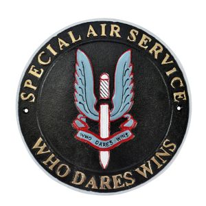 Special Air Force Plaque - Cast Iron - 24cm