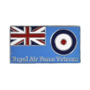 30cm RAF Veteran Plaque Cast Aluminium