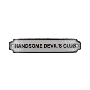 Handsome Devil's Club - Cast Iron 20cm