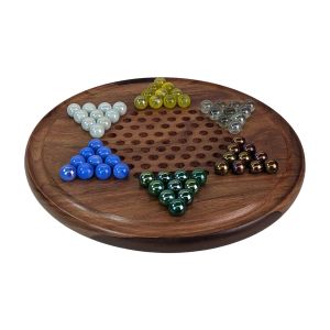 Chinese Checkers - Sheesham Wood - 30cm