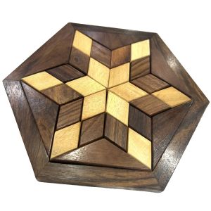 Wooden Puzzle Game Star