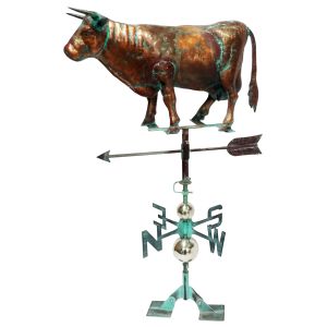 Copper Art - 3D Cow Weathervane - 102cm