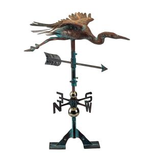 Copper Art - 3D Stork/Heron Weathervane - 64cm