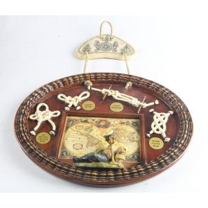 Resin Wall Plaque  Fisherman Knots