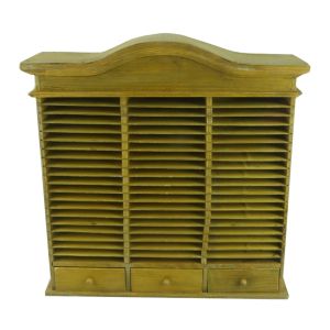 CD Rack With 3 Drawers 44cm - (JOB LOT OF 8)