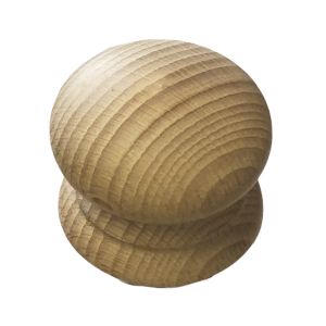 Beech Knob With Screw 6cm *Batches of 54*