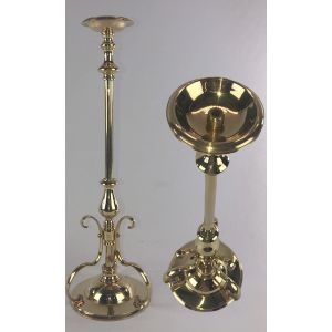 Candle Stick - Brass Finish 41cm