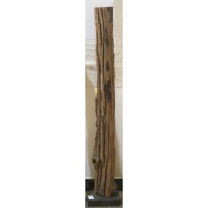 Wood Carving With Stand Without Holes 195cm