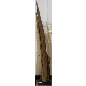 Wood Carving With Stand Without Holes 216cm