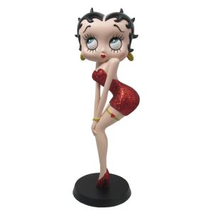 Betty Boop Classic Pose (Red Glitter) 29cm