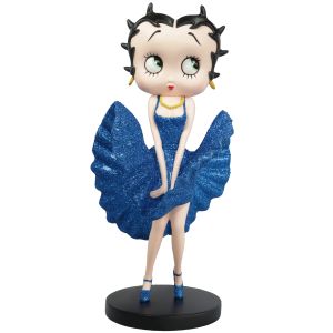 Betty Boop Cool Breeze (Blue Glitter) 32cm