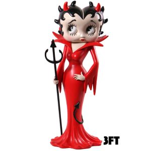 Betty Boop Devil 98cm - Red Dress With Black Tail