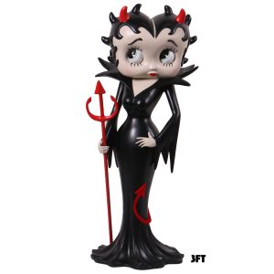 Betty Boop Devil 98cm - Black Dress With RED Tail
