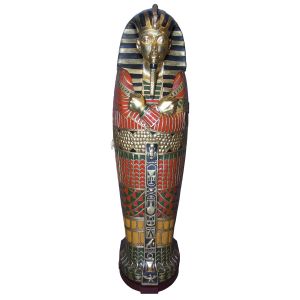 Egyptian Sarcophagus CD/DVD Holder - 192cm