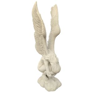 Remembrance & Redemption Angel - Roman Stone Finish - 120cm