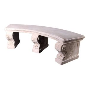 Royal Garden Bench - 194cm - Roman Stone Finish