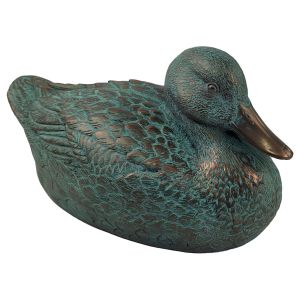 Female Mallard Duck - 42cm - Garnish Bronze Finish