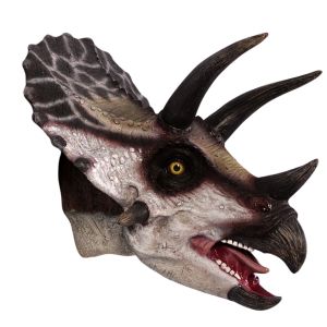 Definitive Triceratops Head Wall Art Faux Taxidermy - 41cm