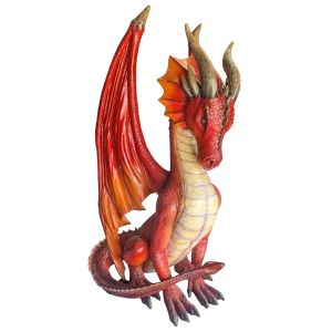 Sitting Dragon - Orange - 213cm