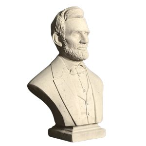 Abraham Lincoln Bust - Roman Stone Finish 64cm