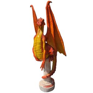 Dragon - Orange - 213cm