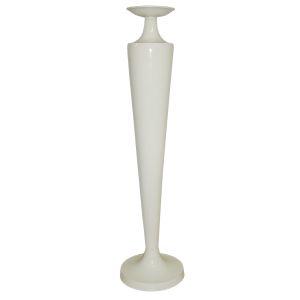 Aluminium Round Candle Stick - Cream (85cm)