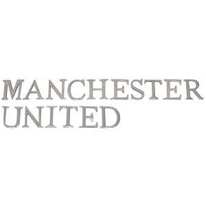 9cm Cast Aluminium Manchester United Letters 
