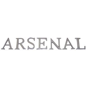 15cm Cast Aluminium Arsenal Letters 