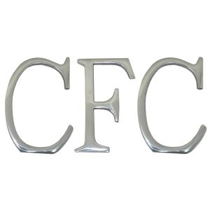 15cm Cast Aluminium CFC Letters 