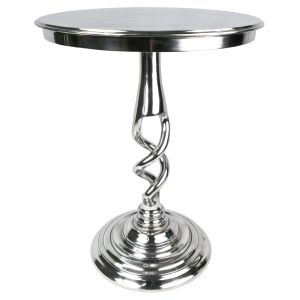 Cast Aluminium Round Top Table (Twist Base) 52cm