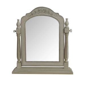 Antique French Table Mirror 60cm