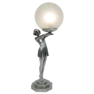 Girl with Ball Lamp 48cm ***SECONDS***