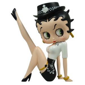 Betty Boop Police Lady Leg Up 17cm