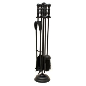 Fire Tool Set - Black 55cm
