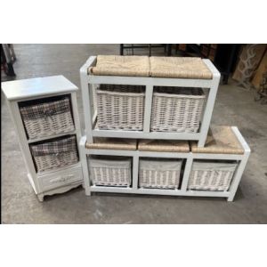 JOB LOT of 3 Wicker Basket Range **** 70%  OFF ****