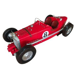 Red 1930's Supercharged Sports Car - 102cm