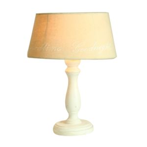 Vintage Cream Shade table Lamp 34cm