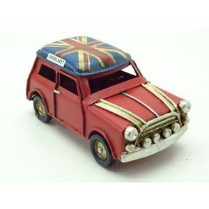Nostalgia 60s Car Union Flag Roof - 11cm