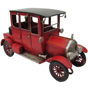 Vintage Red Car - 25.5cm