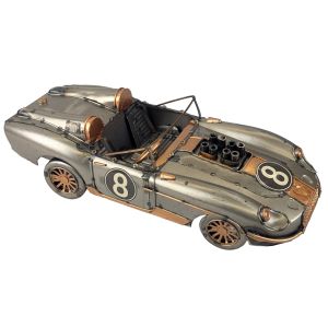Daytona 24 Hour Race Car - Polished Metal 31cm