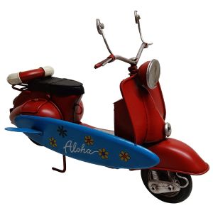 Red Scooter and Blue Surf Board - 26.5cm