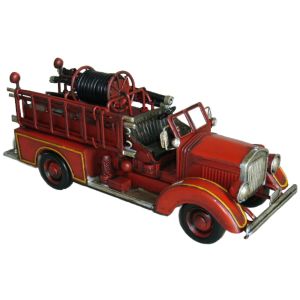 Vintage Red Firetruck - 30cm