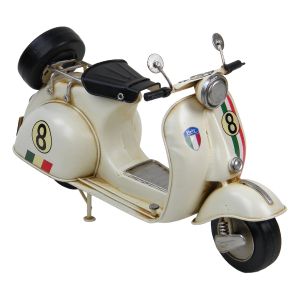 White Scooter - 29cm