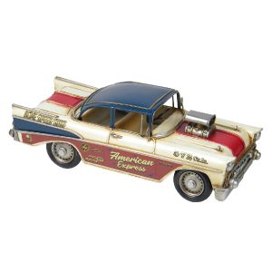 Red and White Hot Rod - 33cm