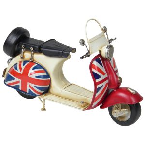 White Union Jack Scooter - 28cm