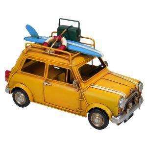 Yellow 1950s Car - 29cm