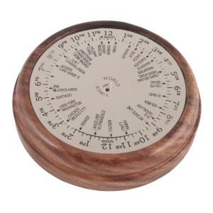 Time Zone Paperweight 10cm