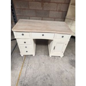 French Country Pedestal Desk 120cm  EX-DISPLAY 25% OFF